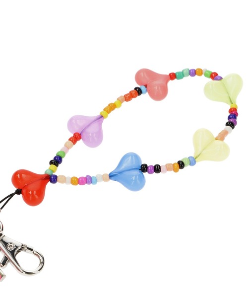 X-girl（エックスガール）の「GUMMY BUNNY STRAP（キーホルダー・レディース・ブルー/ピンク・ONE SIZE）」の6枚目の写真