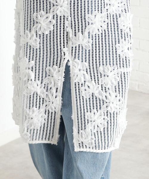 THE SHOP TK (ザ ショップ ティーケー )の「3Dレースキャミワンピ(ワンピース・レディース・オフホワイト/ブラック・12/13)」の20枚目の写真