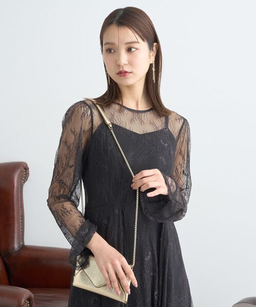 SET2点レースワンピース＋キャミワンピース（ワンピース