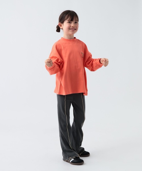 BAYFLOW（ベイフロー）の「[抜群の伸縮性!]リブフレアパンツ(KIDS)（その他パンツ・キッズ・イエロー/チャコール/ピンク・140cm/130cm/110cm/150cm/120cm）」の20枚目の写真