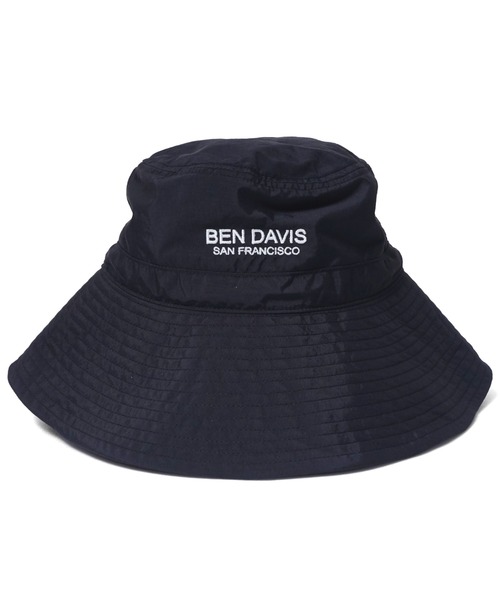 BEN DAVIS（ベンデイビス）の「《BEN DAVIS》COOLMAX NYLON HAT(UV CUT)（ハット・レディース・ブラック/ベージュ・FREE）」の4枚目の写真