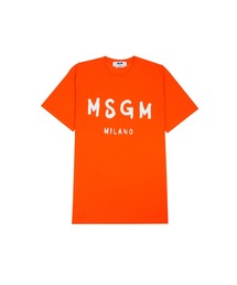 【新品未使用タグ付き】【大人OK 】MSGM ブラッシュロゴTシャツ 14Y MSGM】 【【NEW】MSGM ブラッシュロゴTシャツ】｜aoi公式