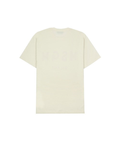 MSGM (エムエスジイエム) ロゴ T シャツ 白　　S エムエスジイエム) MSGM ロゴ T シャツ 3640MM118 247002 (MSGM