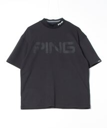 PING（ピン）の「ピン  ダブルメッシュ半袖ハイネックシャツ（シャツ/ブラウス）」