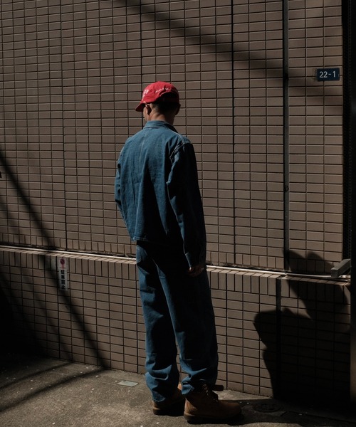 PENNEYS(ぺニーズ)の「PENNEY'S ぺニーズ / 10oz DENIM 50S OVERALL STONE WASH(サロペット/オーバーオール・メンズ・ブルー・MEDIUM/LARGE)」の15枚目の写真