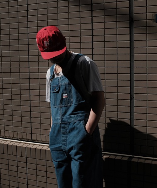 PENNEYS(ぺニーズ)の「PENNEY'S ぺニーズ / 10oz DENIM 50S OVERALL STONE WASH(サロペット/オーバーオール・メンズ・ブルー・MEDIUM/LARGE)」の3枚目の写真