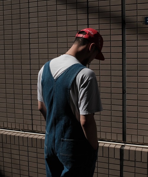 PENNEYS(ぺニーズ)の「PENNEY'S ぺニーズ / 10oz DENIM 50S OVERALL STONE WASH(サロペット/オーバーオール・メンズ・ブルー・MEDIUM/LARGE)」の4枚目の写真