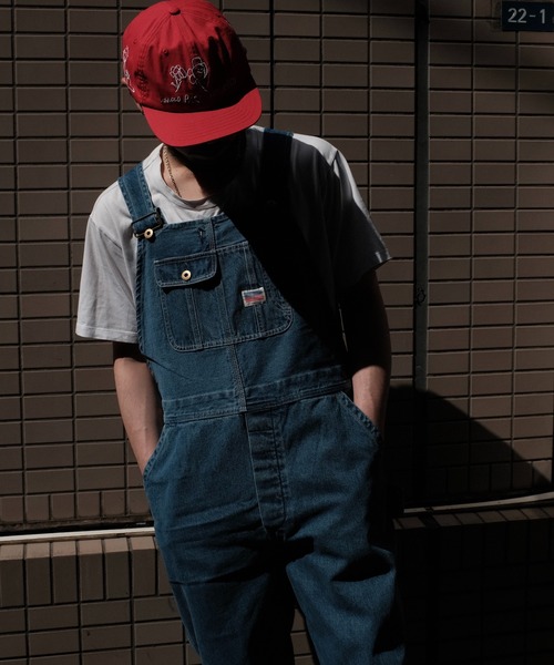 PENNEYS(ぺニーズ)の「PENNEY'S ぺニーズ / 10oz DENIM 50S OVERALL STONE WASH(サロペット/オーバーオール・メンズ・ブルー・MEDIUM/LARGE)」の2枚目の写真