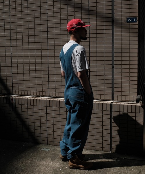 PENNEYS(ぺニーズ)の「PENNEY'S ぺニーズ / 10oz DENIM 50S OVERALL STONE WASH(サロペット/オーバーオール・メンズ・ブルー・MEDIUM/LARGE)」の10枚目の写真