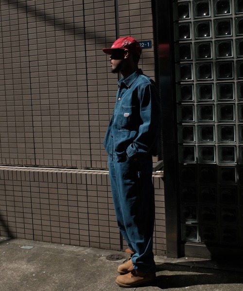 PENNEYS(ぺニーズ)の「PENNEY'S ぺニーズ / 10oz DENIM 50S OVERALL STONE WASH(サロペット/オーバーオール・メンズ・ブルー・MEDIUM/LARGE)」の11枚目の写真
