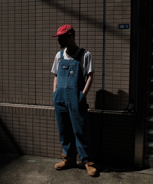 PENNEYS(ぺニーズ)の「PENNEY'S ぺニーズ / 10oz DENIM 50S OVERALL STONE WASH(サロペット/オーバーオール・メンズ・ブルー・MEDIUM/LARGE)」の19枚目の写真