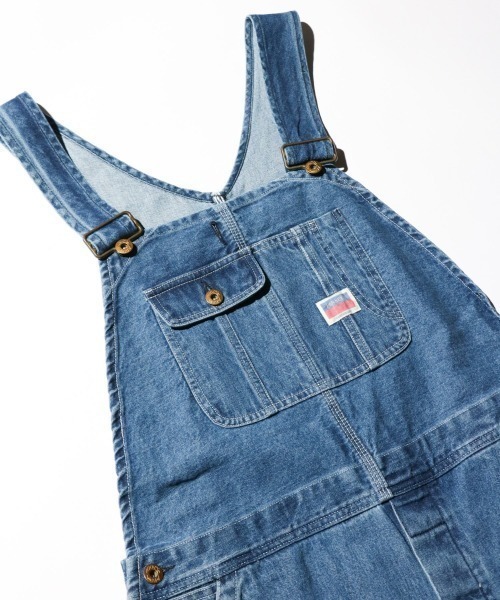 PENNEYS(ぺニーズ)の「PENNEY'S ぺニーズ / 10oz DENIM 50S OVERALL STONE WASH(サロペット/オーバーオール・メンズ・ブルー・MEDIUM/LARGE)」の21枚目の写真