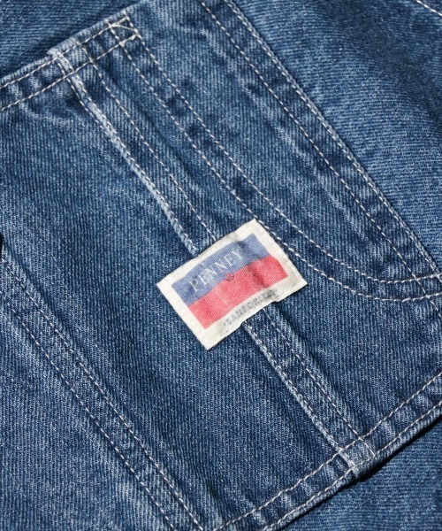PENNEYS(ぺニーズ)の「PENNEY'S ぺニーズ / 10oz DENIM 50S OVERALL STONE WASH(サロペット/オーバーオール・メンズ・ブルー・MEDIUM/LARGE)」の22枚目の写真
