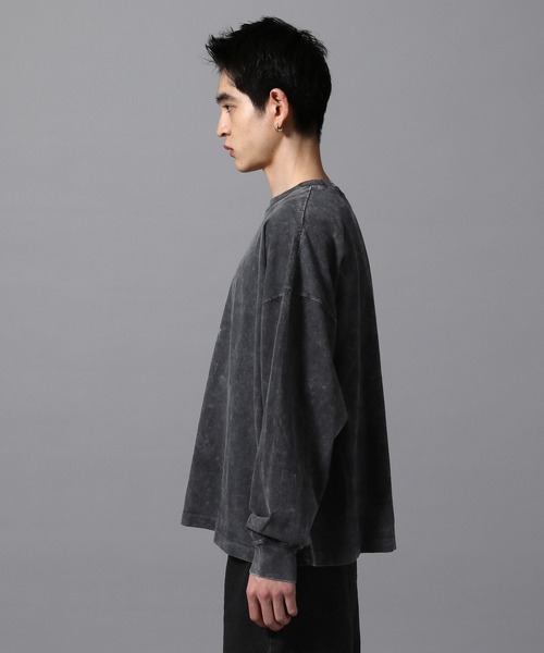 ajouter flow（アジューテフロー）の「【ajouter flow】 vintage like long sleeve T-shirt（Tシャツ/カットソー・メンズ・ブラック/パープル・MEDIUM/LARGE）」の20枚目の写真