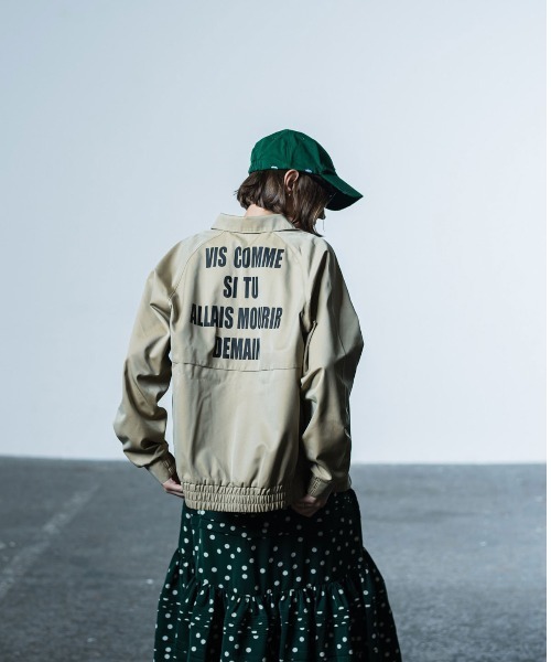 90's check short swing top blouson ブルゾン 90's check short swing top blouson ブルゾン