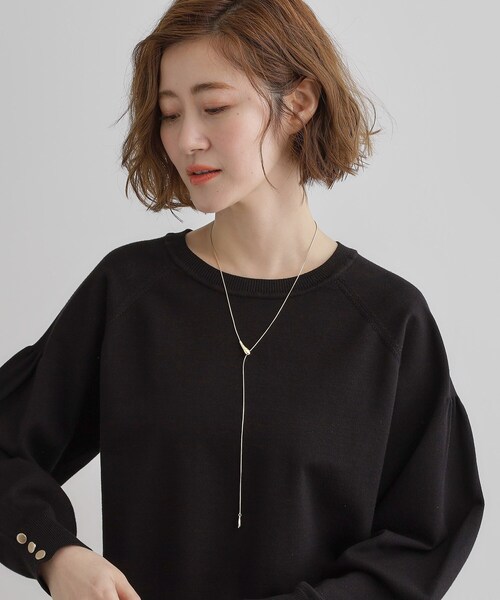 grove（グローブ）の「◆メタルドロップスライドネックレス（ネックレス・レディース・ゴールド/シルバー・00）」の8枚目の写真