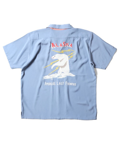 最終価格　HOUSTON スカシャツ（ALASKA） L アラスカ セール】HOUSTON スカシャツ(ALASKA)（シャツ/ブラウス