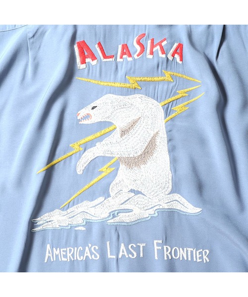 最終価格　HOUSTON スカシャツ（ALASKA） L アラスカ セール】HOUSTON スカシャツ(ALASKA)（シャツ/ブラウス