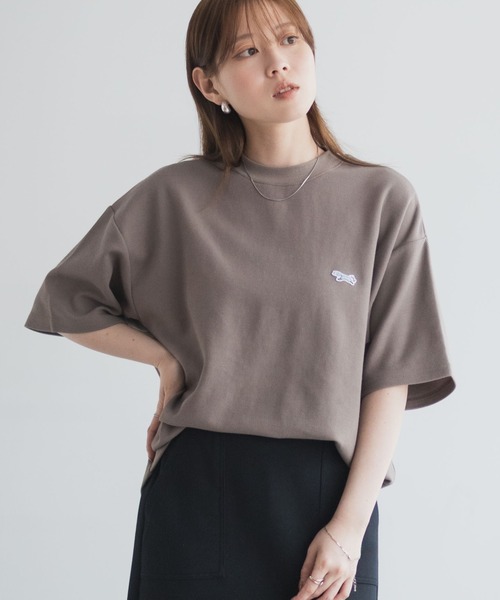 PENNEYS(ぺニーズ)の「【PENNEY'S】 鹿の子 ワンポイントTシャツ ユニセックス(Tシャツ/カットソー・レディース・ネイビー/ベージュ/ホワイト/ブラック・M/L/XL)」の3枚目の写真