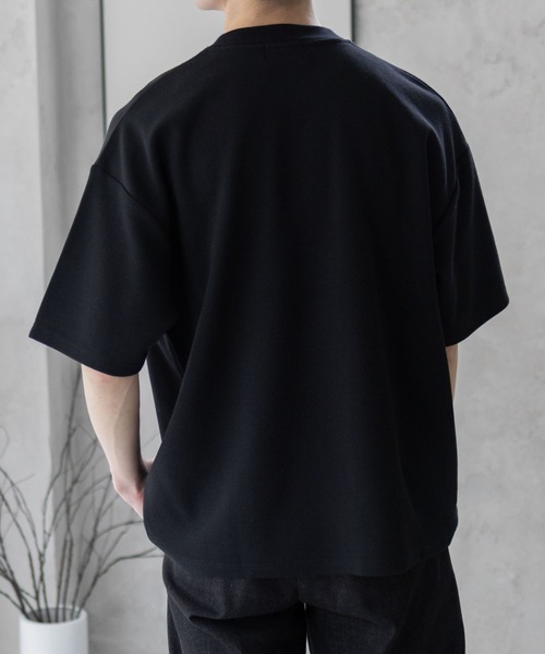 PENNEYS(ぺニーズ)の「【PENNEY'S】 鹿の子 ワンポイントTシャツ ユニセックス(Tシャツ/カットソー・レディース・ネイビー/ベージュ/ホワイト/ブラック・M/L/XL)」の8枚目の写真
