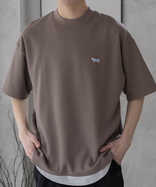 PENNEYS(ぺニーズ)の「【PENNEY'S】 鹿の子 ワンポイントTシャツ ユニセックス(Tシャツ/カットソー・レディース・ネイビー/ベージュ/ホワイト/ブラック・M/L/XL)」の10枚目の写真