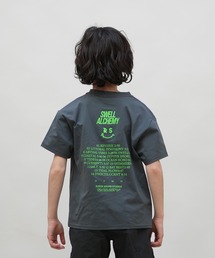 RUSTY | RUSTY/ラスティー デザイン半袖Tシャツ キッズ UVケア ラッシュガード 965502(ラッシュガード)