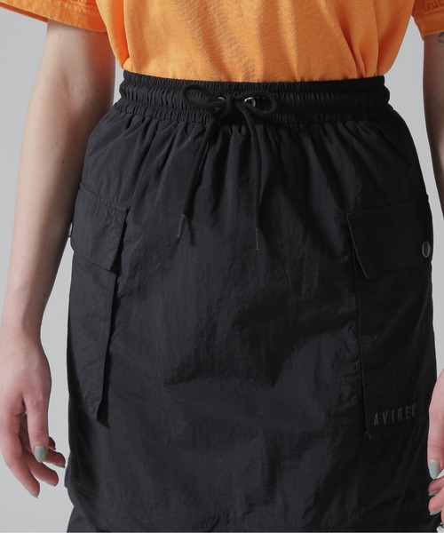 AVIREX（アヴィレックス）の「MILITARY DETACHABLE BIG POCKET SKIRT/ミリタリーデタッチャブル ビッグポケットスカート（スカート・レディース・オフホワイト/ブラック/オリーブ・F）」の12枚目の写真