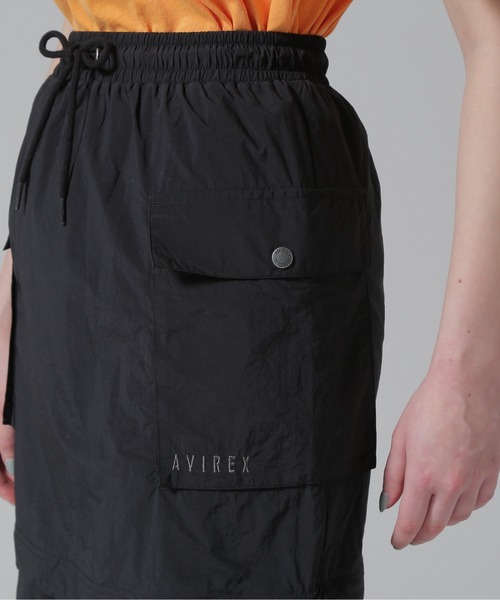 AVIREX（アヴィレックス）の「MILITARY DETACHABLE BIG POCKET SKIRT/ミリタリーデタッチャブル ビッグポケットスカート（スカート・レディース・オフホワイト/ブラック/オリーブ・F）」の13枚目の写真