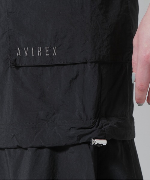 AVIREX（アヴィレックス）の「MILITARY DETACHABLE BIG POCKET SKIRT/ミリタリーデタッチャブル ビッグポケットスカート（スカート・レディース・オフホワイト/ブラック/オリーブ・F）」の14枚目の写真