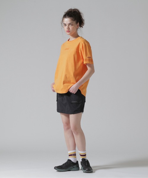 AVIREX（アヴィレックス）の「MILITARY DETACHABLE BIG POCKET SKIRT/ミリタリーデタッチャブル ビッグポケットスカート（スカート・レディース・オフホワイト/ブラック/オリーブ・F）」の18枚目の写真