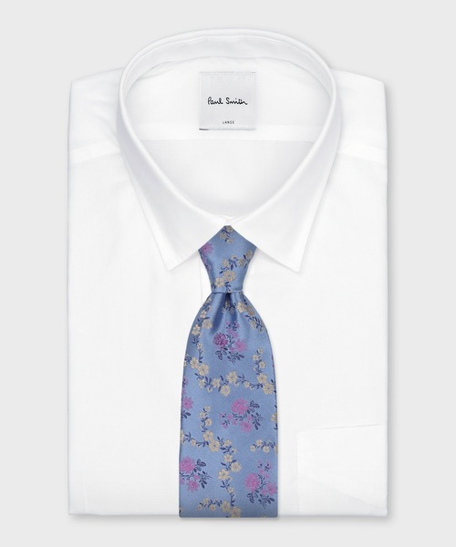 Chain Floral” タイ【150042 552MJ】（ネクタイ）｜Paul Smith