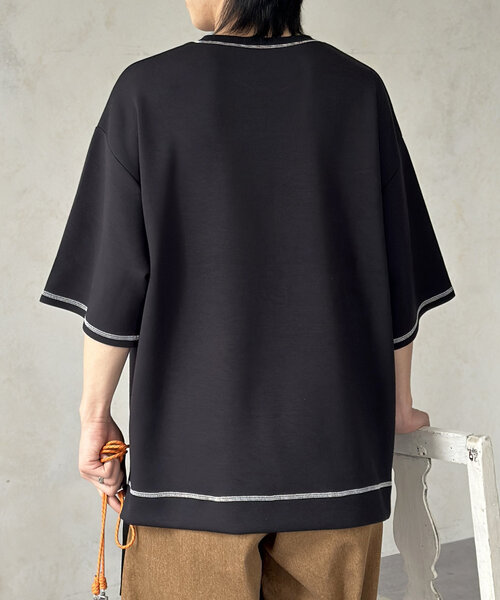 CPCM(シーピーシーエム)の「接触冷感ダンボールT(Tシャツ/カットソー・メンズ・ブラック/グレー/ブラウン/ホワイト系その他/ホワイト/オレンジ・LARGE/MEDIUM)」の13枚目の写真