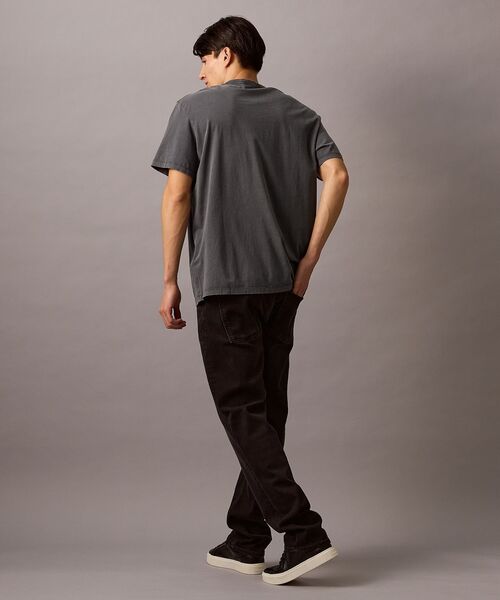 Calvin Klein(カルバン・クライン)の「【ユニセックス】ショートスリーブ アシッドウォッシュTシャツ(Tシャツ/カットソー・メンズ・ブラック系その他/ブルー系その他/グリーン系その他/オレンジ系その他・S/M/L/XL)」の7枚目の写真