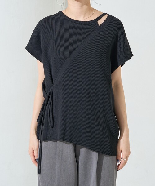 TODAYFUL - AKTE ✴︎ カシュクールライクニットプルオーバー AKTE ✴︎ カシュクールライクニットプルオーバー