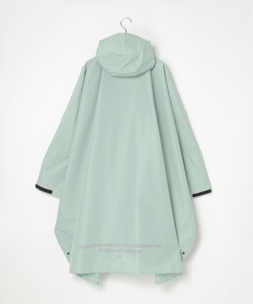 LBC（エルビーシー）の「【撥水】KiU キウ スタンダードレインポンチョ 2（レインコート/ポンチョ・レディース・アイボリー/ホワイト/ミント/ライトグレー/ダークネイビー/その他1/ライトグリーン・FREE）」の15枚目の写真