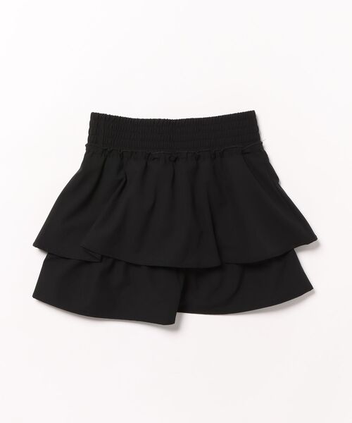 ANAP GｉRL（アナップガール）の「ティアードスカート（スカート・キッズ・オフホワイト/ブラック・M/S/XS）」の22枚目の写真