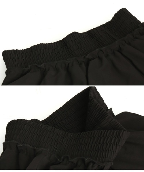 ANAP GｉRL（アナップガール）の「ティアードスカート（スカート・キッズ・オフホワイト/ブラック・M/S/XS）」の14枚目の写真