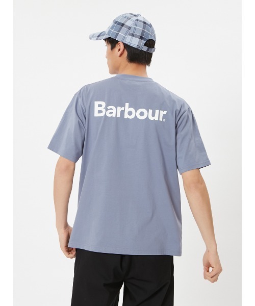 Barbour（バブアー）の「バックプリント ロゴ Ｔシャツ"Japan Exclusive"（Tシャツ/カットソー・メンズ・ブラック/ホワイト/グリーン/ブルー・SMALL/MEDIUM/LARGE/X-LARGE/X-SMALL）」の4枚目の写真