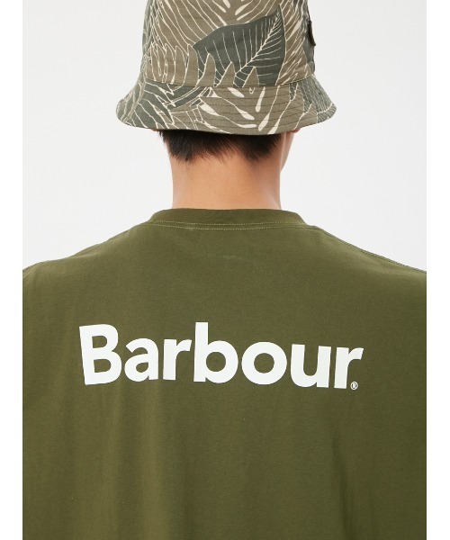Barbour（バブアー）の「バックプリント ロゴ Ｔシャツ"Japan Exclusive"（Tシャツ/カットソー・メンズ・ブラック/ホワイト/グリーン/ブルー・SMALL/MEDIUM/LARGE/X-LARGE/X-SMALL）」の13枚目の写真
