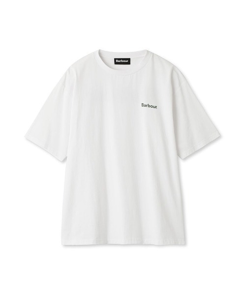 Barbour（バブアー）の「バックプリント ロゴ Ｔシャツ"Japan Exclusive"（Tシャツ/カットソー・メンズ・ブラック/ホワイト/グリーン/ブルー・SMALL/MEDIUM/LARGE/X-LARGE/X-SMALL）」の20枚目の写真