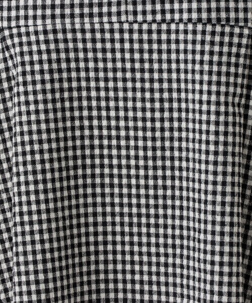 Afternoon Tea(アフタヌーンティー)の「サッカーチェックVネックワンピース(ワンピース・レディース・ホワイト/ブルー・MEDIUM)」の7枚目の写真