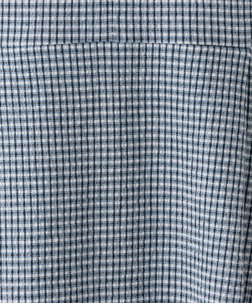 Afternoon Tea(アフタヌーンティー)の「サッカーチェックVネックワンピース(ワンピース・レディース・ホワイト/ブルー・MEDIUM)」の9枚目の写真