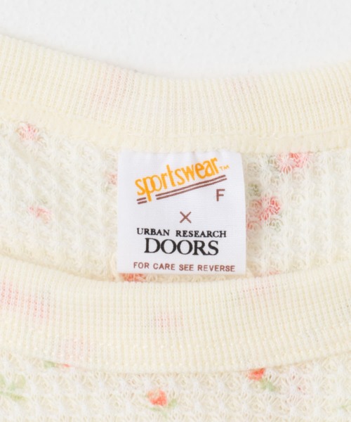 URBAN RESEARCH DOORS（アーバンリサーチドアーズ）の「『別注』Sports Wear×DOORS　ワッフルタンクトップ（タンクトップ・レディース・グレー系その他/アイボリー/グレー/ホワイト系その他・ONE）」の16枚目の写真