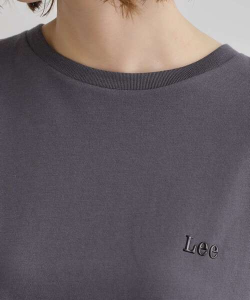 Lee（リー）の「【Lee×grove別注】HALF SLEEVE FLARE T-SHIRTS（Tシャツ/カットソー・レディース・オフホワイト/チャコールグレー/ホワイト系5・01/02）」の9枚目の写真