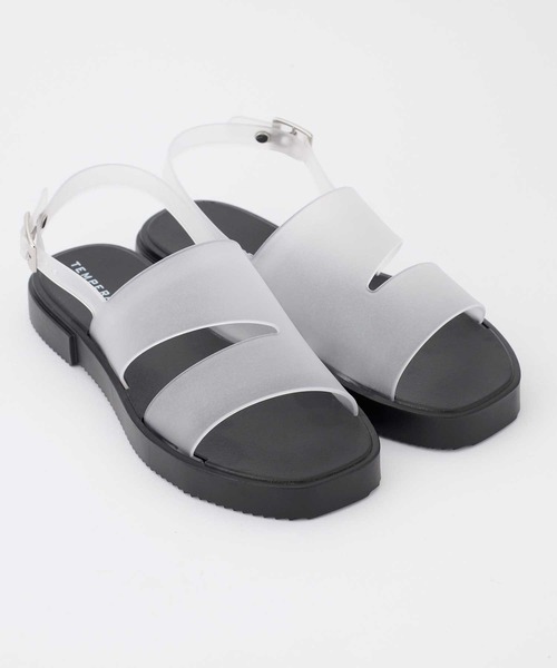 TEMPERATE（テンパレイト）の「TEMPERATE / テンパレイト HOLS（サンダル・レディース・ブラウン/Black/アッシュ/クリア・36/38/40）」の13枚目の写真