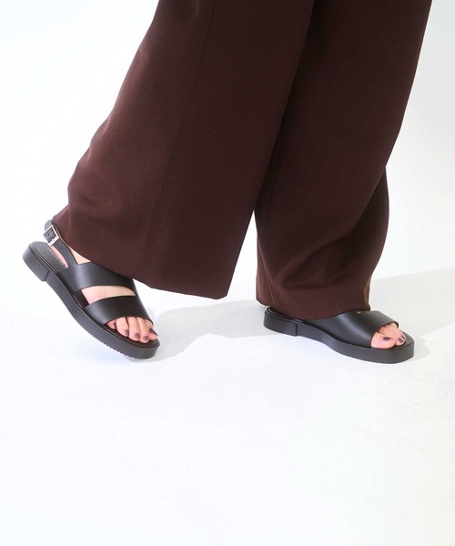 TEMPERATE（テンパレイト）の「TEMPERATE / テンパレイト HOLS（サンダル・レディース・ブラウン/Black/アッシュ/クリア・36/38/40）」の19枚目の写真