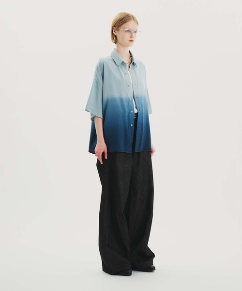 Lig. リグドット half sleeve shirt ハーフスリーブシャツ 値下げ【美品】lig. リグドット ハーフスリーブシャツ - メルカリ