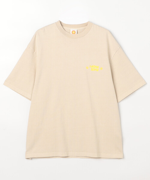 Jonas Claesson(ジョナスクレアッソン)の「JONAS CLAESSON/ジョナス クレアッソン Big sunshine Tee(Tシャツ/カットソー・メンズ・オフホワイト/チャコールグレー/オレンジ・LARGE/MEDIUM)」の5枚目の写真