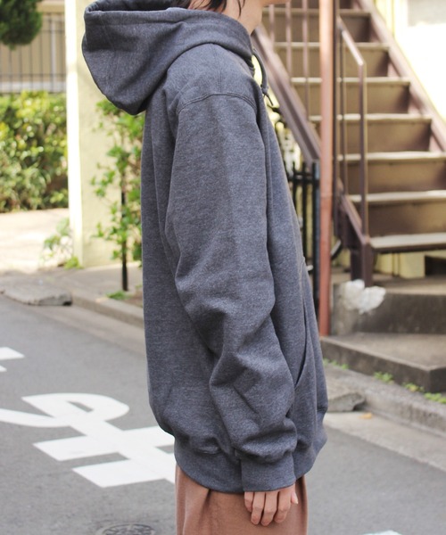 INNOCENT(イノセント)の「『carhartt』カーハート プルオーバーパーカー ブランドロゴ ビッグシルエットパーカー K121(パーカー・メンズ・グレー/ブラック・M/L/S/XL/XXL)」の5枚目の写真