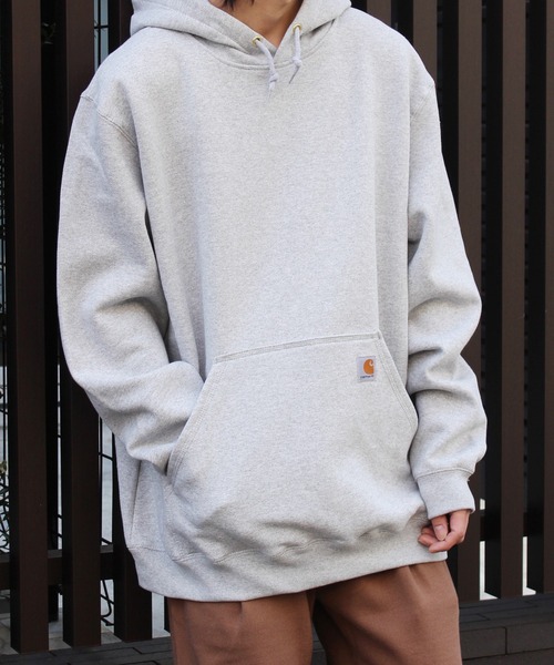 INNOCENT(イノセント)の「『carhartt』カーハート プルオーバーパーカー ブランドロゴ ビッグシルエットパーカー K121(パーカー・メンズ・グレー/ブラック・M/L/S/XL/XXL)」の8枚目の写真